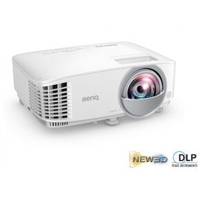 BenQ DLP Projektor MW826STH/1280x800 WXGA/3500 ANSI/0,49:1/20000:1/2xHDMI/3D/1x10W repro/Short Throw