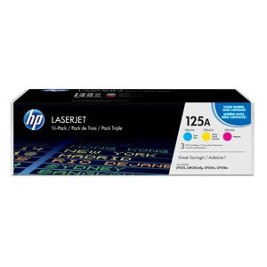 HP CF373AM - originální toner HP 125A, barevný, 3x1400, CB54xCMY