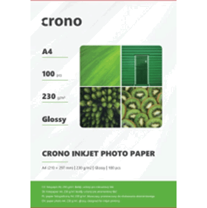 Crono PHPL4A, fotopapír lesklý, A4, 230g, 100ks