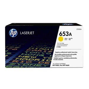 HP CF322A - originální toner HP 653A, žlutý, 16500 stran