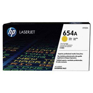 HP CF332A - originální toner HP 654A, žlutý, 15000 stran