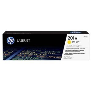 HP CF402A - originální toner HP 201A, žlutý, 1400 stran