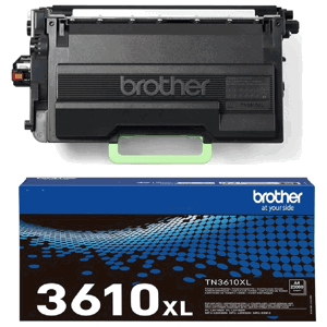 BROTHER TN-3610-XL - originální toner, černý, 25000 stran