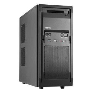 CHIEFTEC skříň Libra Series/Miditower, LF-02B-OP, Black, USB 3.0, bez zdroje