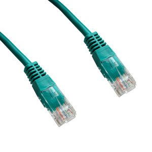 DATACOM patch cord UTP cat5e 2M zelený