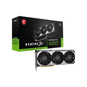 MSI VGA NVIDIA GeForce RTX 4060 Ti VENTUS 3X 8G OC, 8G GDDR6, 3xDP, 1xHDMI