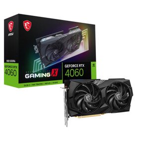 MSI VGA NVIDIA GeForce RTX 4060 GAMING X 8G, RTX 4060, 8GB GDDR6X