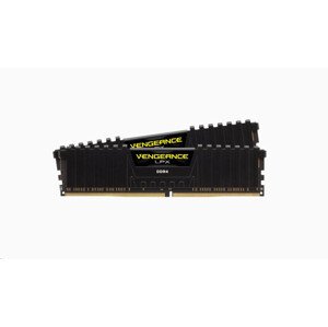 CORSAIR DIMM DDR4 16GB (Kit of 2) 3200MHz CL16 Vengeance LPX Černá