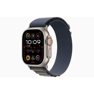 Apple Watch Ultra 2/49mm/Titan/Sport Band/Blue Alpine/Small