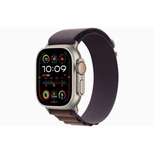 Apple Watch Ultra 2/49mm/Titan/Sport Band/Indigo Alpine/Medium