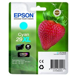 EPSON T2992 (C13T29924010) - originální cartridge, azurová