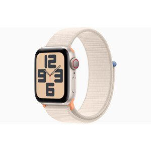 Apple Watch SE Cell/40mm/Starlight/Sport Band/Starlight