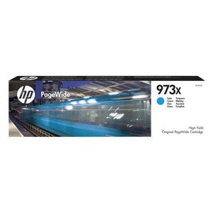 HP F6T81AE - originální cartridge HP 973X, azurová, 82ml