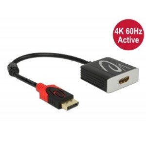 Delock Adaptér z Active DisplayPort 1.4 na HDMI, 4K, 60 Hz (HDR)