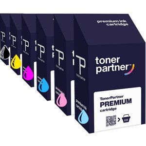 MultiPack EPSON T0807 (C13T08074011) - kompatibilní cartridge, černá + barevná, 6x12ml