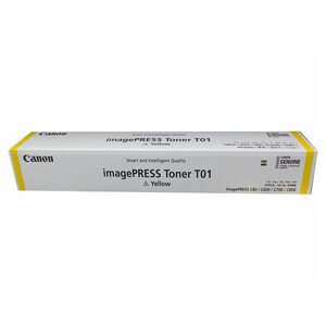 CANON T01 Y - originální toner, žlutý, 39500 stran