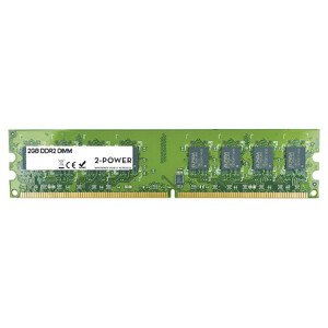 2-Power 2GB MultiSpeed 533/667/800 MHz DDR2 Non-ECC DIMM 2Rx8 ( DOŽIVOTNÍ ZÁRUKA )