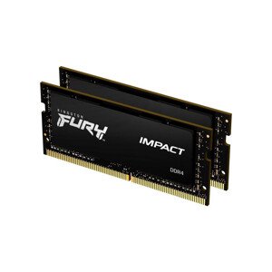 KINGSTON 16GB 2666MHz DDR4 CL15 SODIMM (Kit of 2) FURY Impact