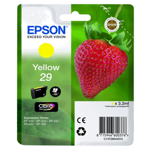 EPSON T2984 (C13T29844022) - originální cartridge, žlutá, 3,2ml