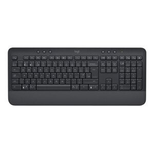 Logitech klávesnice Wireless Keyboard K650, CZ/SK, Bolt přijímač,bluetooth,tlumené klávesy, grafitová