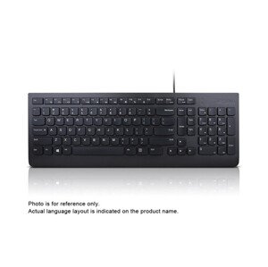 Lenovo klávesnice Essential Wired (Black) CZ