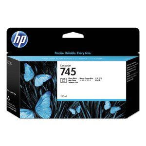 HP F9J98A - originální cartridge HP 745, fotočerná, 130ml