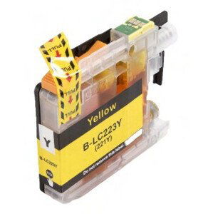 BROTHER LC-221 - kompatibilní cartridge, žlutá, 10ml