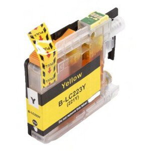 BROTHER LC-223 - kompatibilní cartridge, žlutá, 600 stran
