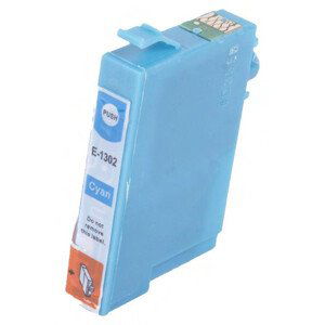 EPSON T1302 (C13T13024010) - kompatibilní cartridge, azurová, 18ml