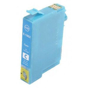 EPSON T1802 (C13T18024010) - kompatibilní cartridge, azurová, 13ml
