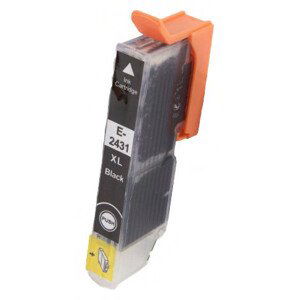 EPSON T2431 (C13T24314010) - kompatibilní cartridge, černá, 16ml