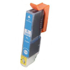 EPSON T2432 (C13T24324010) - kompatibilní cartridge, azurová, 16ml