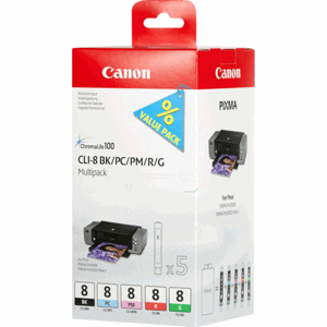 CANON B-027 - originální cartridge, černá + barevná, 280 stran