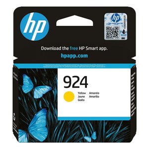 HP 4K0U5NE - originální cartridge HP 924, žlutá, 400 stran