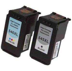 MultiPack CANON PG-545-XL, CL-546-XL - kompatibilní cartridge, černá + barevná, 1x15ml/1x13,5ml