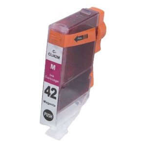 CANON CLI-42 M - kompatibilní cartridge, purpurová, 14ml