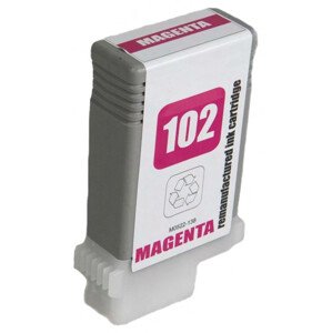 CANON PFI-102 M - kompatibilní cartridge, purpurová, 130ml