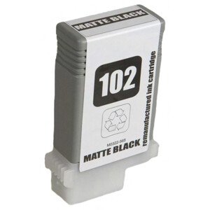 CANON PFI-102 MBK - kompatibilní cartridge, matně černá, 130ml