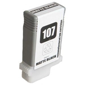 CANON PFI-107 MBK - kompatibilní cartridge, matně černá, 130ml