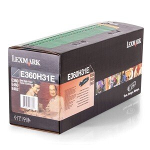 LEXMARK E360H31E - originální toner, černý, 9000 stran