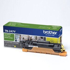 BROTHER TN-247 - originální toner, žlutý, 2300 stran