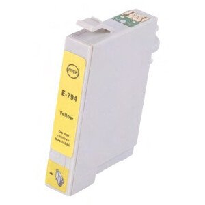 EPSON T0794 (C13T07944010) - kompatibilní cartridge, žlutá, 18ml