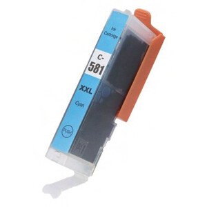 CANON CLI-581-XXL C - kompatibilní cartridge, azurová, 11,7ml