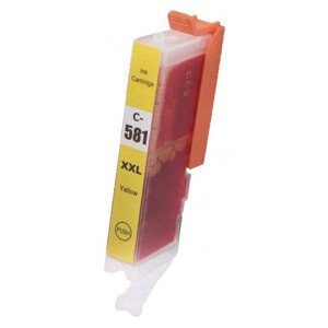 CANON CLI-581-XXL Y - kompatibilní cartridge, žlutá, 11,7ml