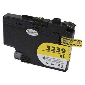 BROTHER LC-3239-XL - kompatibilní cartridge, žlutá, 5000 stran