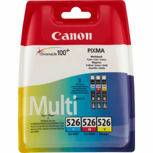 CANON CLI-526 - originální cartridge, barevná, 9ml