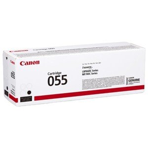 CANON 055 BK - originální toner, černý, 2300 stran