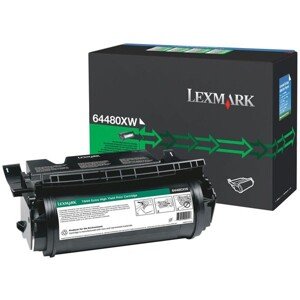 LEXMARK 64480XW - originální toner, černý, 32000 stran