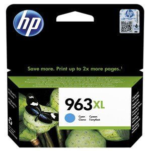 HP 3JA27AE - originální cartridge HP 963-XL, azurová, 23ml