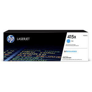 HP W2031X - originální toner HP 415X, azurový, 6000 stran